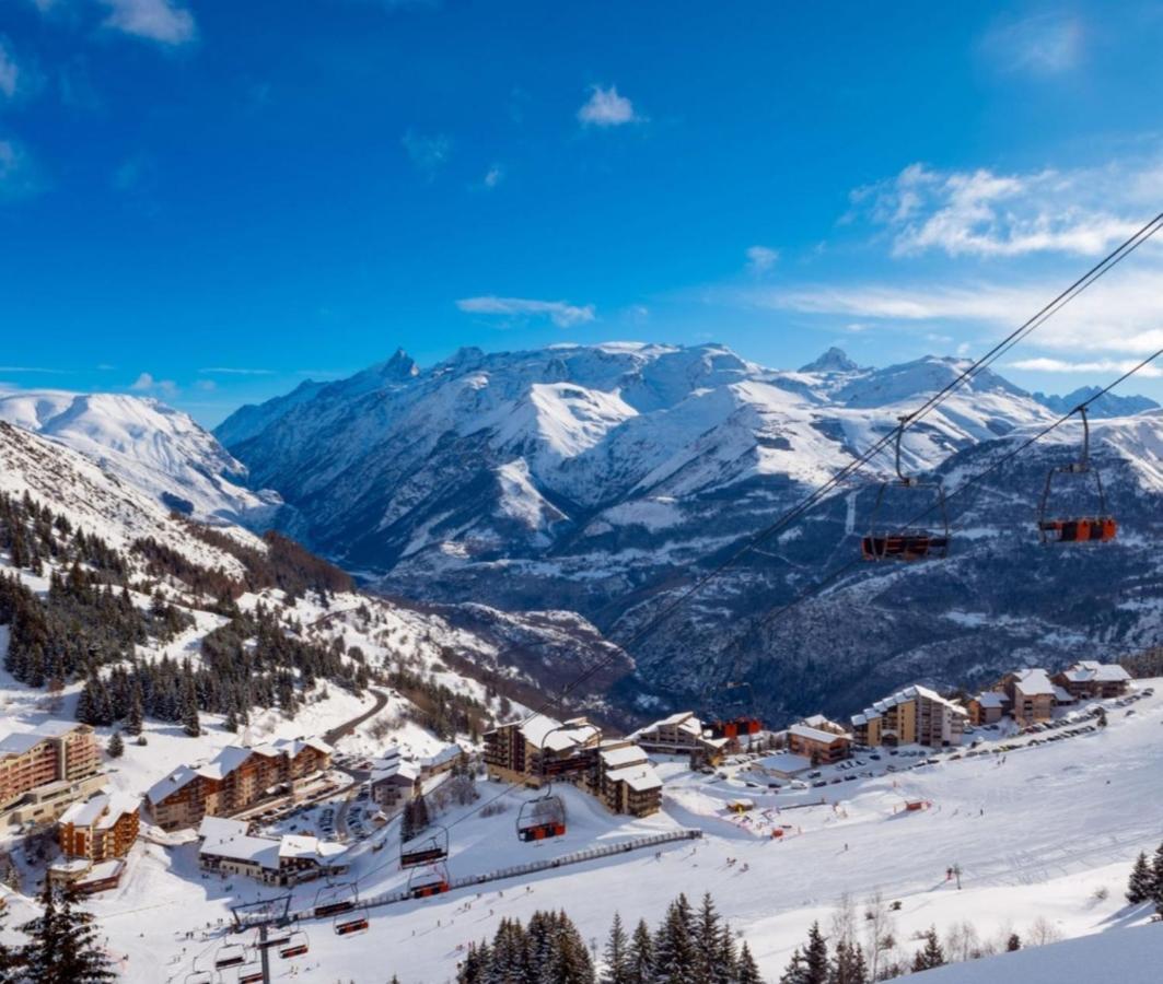 Апартаменти Auris Les Gentianes Station Alpe Huez Екстер'єр фото
