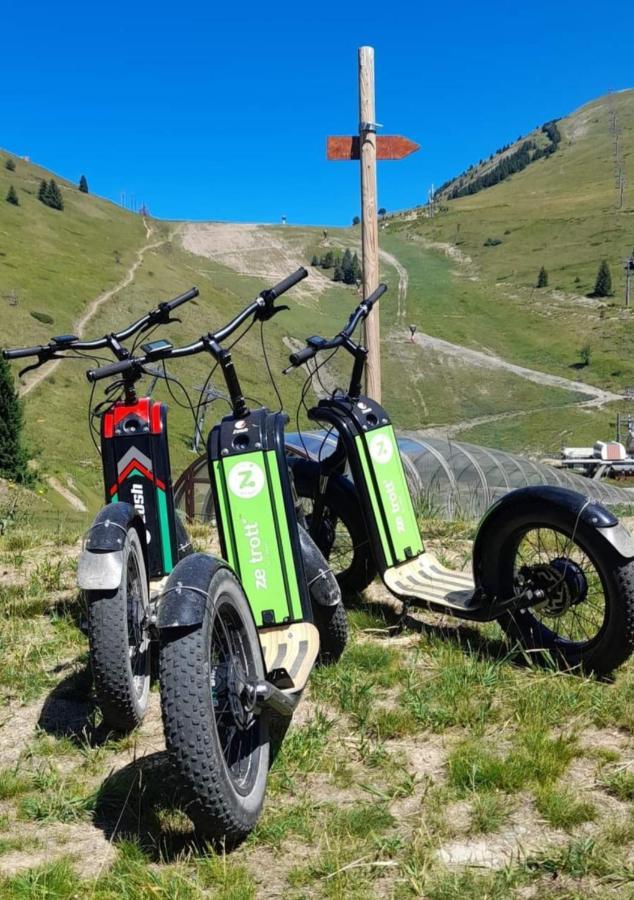 Апартаменти Auris Les Gentianes Station Alpe Huez Екстер'єр фото