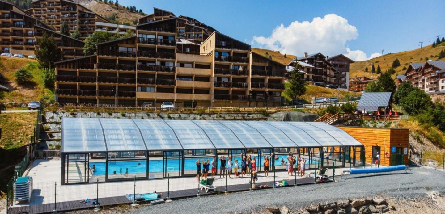 Апартаменти Auris Les Gentianes Station Alpe Huez Екстер'єр фото